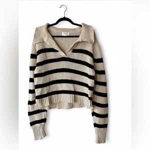 DISSH Colbie Striped Knit Top – M excellent condition designer preppy classic